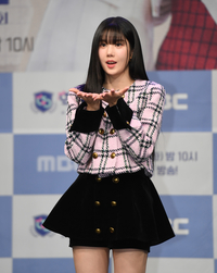 [포토] 권은비 '첫 지상파 MC 데뷔!'