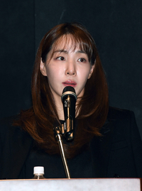 [포토]'학전 어게인' 기자회견 사회 맡은 김이나