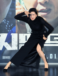 [포토]장윤주, 지금은 촬영 중!