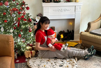 윤승아, 子와 맞이하는 첫 성탄 “우주의 기운을 모아 세젤귀 산타”