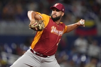 ‘최고 150㎞·ABS 이미 경험’ 키움 새 외인 투수로 왼손 헤이수스 영입[공식발표]