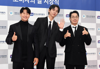 [포토]김종국-주우재-하하, 함께 왔어요!
