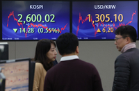 코스피, ‘대주주 양도세’ 완화에도…2600선 턱걸이 하락 마감