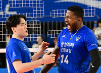 요스바니 ‘41점 맹폭’ 삼성화재, 대한항공 제압→4연승…페퍼저축은행은 11연패 수렁