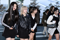 [포토]서울가요대상 출국하는 엔믹스