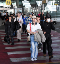 [포토]엔싸인, 서울가요대상 참석 위해 방콕에!