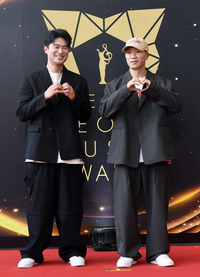 [포토]다이나믹 듀오, 서울가요대상 왔어요!