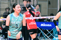 첫 선발 출전에 ‘합격점’…‘강심장’ GS 신인 세터 이윤신 “신인왕 욕심 나요”[현장인터뷰]