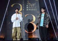 힙합신의 전설 다듀 “특별한 해에 얻은 특별한 상, 행복하게 지켜봐줘”[제33회 서울가요대상]
