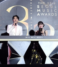 [포토]서울가요대상 이승기-티파니 영, 이번엔 둘이!