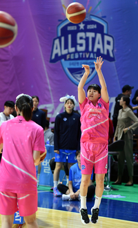 이소희-가사기 3점슛 콘테스트 결선 진출…‘디펜딩 챔피언’ 강이슬과 붙는다 [WKBL올스타전]