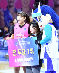 [포토]올스타 최다득표 박지현