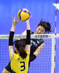 [포토]GS칼텍스 강소휘, 뚫었다!