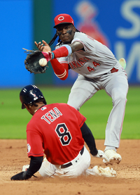 신시내티 유격수 크루즈 내야수 송구 구속 1위-김하성은? [SS포커스]