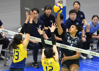 [포토]GS칼텍스의 공격을 이끄는 실바