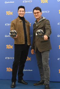 [포토] 다니엘 헤니-박찬호 ‘상남자의 투샷’