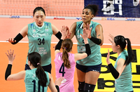 대역전승으로 4라운드 ‘고비’ 넘었다…‘장충의 봄’ 보인다, GS칼텍스 3위 지키기 돌입