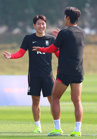 노래하는 ‘흥’희찬? ‘만능보이’ 이강인, ‘웨이트 홀릭’ 김영권까지…분위기 ‘UP’ 클린스만호가 휴식을 즐기는 법[SS도하in]