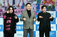 [포토]풍자-김구라-이대호, ‘도망쳐 : 손절 대행 서비스’ MC로!