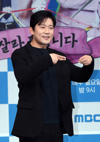 [포토]김대호 아나운서, ‘도망쳐’ MC로