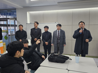 홍천고등학교 총동문회, 기숙형 학력 캠프 참가 후배 응원 및 격려