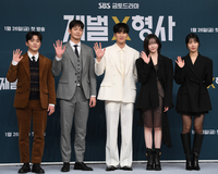 [포토] 김신비-강상준-안보현-박지현-정가희, ‘재벌X형사’ 기대해 주