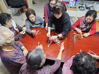 평창군 치매안심센터, 인지재활방문 강사 마을별 경노당 치매 예방 프로그램 재능기부 나서