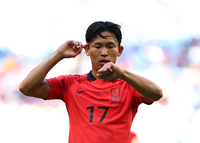 ‘첫 선발’ 정우영→‘헤더 선제골’…한국, 말레이시아 1-0 전반 종료[SS도하in]