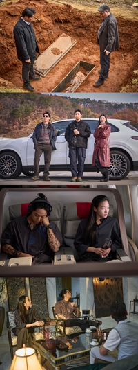 파묘든다…‘파묘’ 대배우 대세배우의 만남 ‘파묘파탈 파트너’ 스틸컷 공개