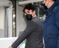 [포토] KIA 장정석 전 단장 ‘구속영장 실질심사 위해 법원 출석’