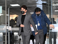 [포토] 법원 출석하는  KIA 장정석 전 단장