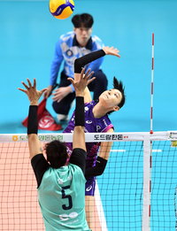 [포토]흥국생명 김연경의 맹공