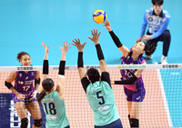 [포토]흥국생명의 공격을 이끄는 김연경