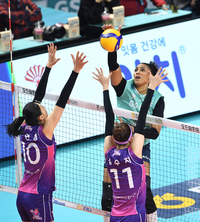 [포토]GS칼텍스 실바, 고군분투