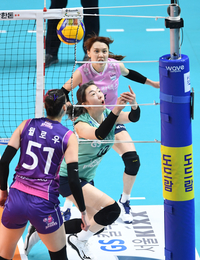 [포토]GS칼텍스 강소휘, 오! 살렸다!