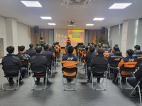 횡성소방서, 북천리 아파트화재 관련 소방활동검토회의