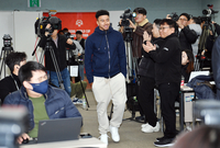 [포토]‘미소로 입장하는’ 제시 린가드