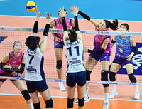 [포토]‘IBK 블로킹 따돌리는’ 김연경