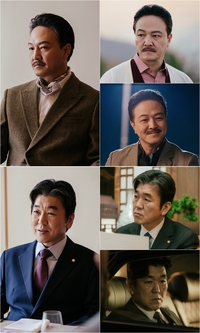 ‘멱살 한번 잡힙시다’ 대기업 회장 정웅인X국회의원 윤제문, 압도적 포스 눈길