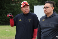 KIA, 1차 스프링캠프 마무리…주장 나성범 “강도 높은 훈련 통해 몸 잘 만들어”