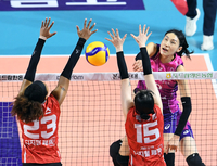 [포토]흥국생명 김연경, 뚫었다!