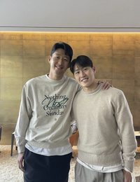 ‘사과’ 받은 손흥민, 이강인과 어깨동무하고 입 열었다 “내 행동도 질타받을 수 있는 행동, 강인이 용서해달라”