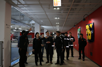 김숙자 홍천소방서장, 소노호텔앤리조트 관서장 현장안전지도