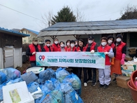 원주시 귀래면 지역사회보장협의체, 무연고 사망 수급자 거주지 청소 실시