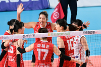 ‘후배 괴롭힘 의혹’ 속 페퍼저축은행, 도로공사 꺾고 23연패 탈출…남자부는 대한항공 선두 ‘복귀’(종합)