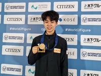 신지아 이어 서민규까지 쇼트 1위…남녀 동반 우승 도전