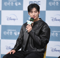 [포토] 차은우 ‘시청 공약은 따로 SNS에 올릴게요’