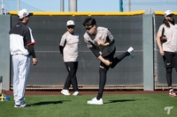 캠프 1000개 투구, LG에는 없었다···그래도 좋은 밸런스에서 최고 구속 찍었다 [SSAZin]