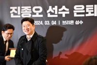 [포토]후반전은 사랑을 되돌려줄 시간 ‘사격영웅’ 진종오 은퇴