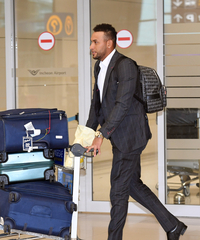 [포토]롯데 빅터 레이예스, 미소 띤 얼굴로!